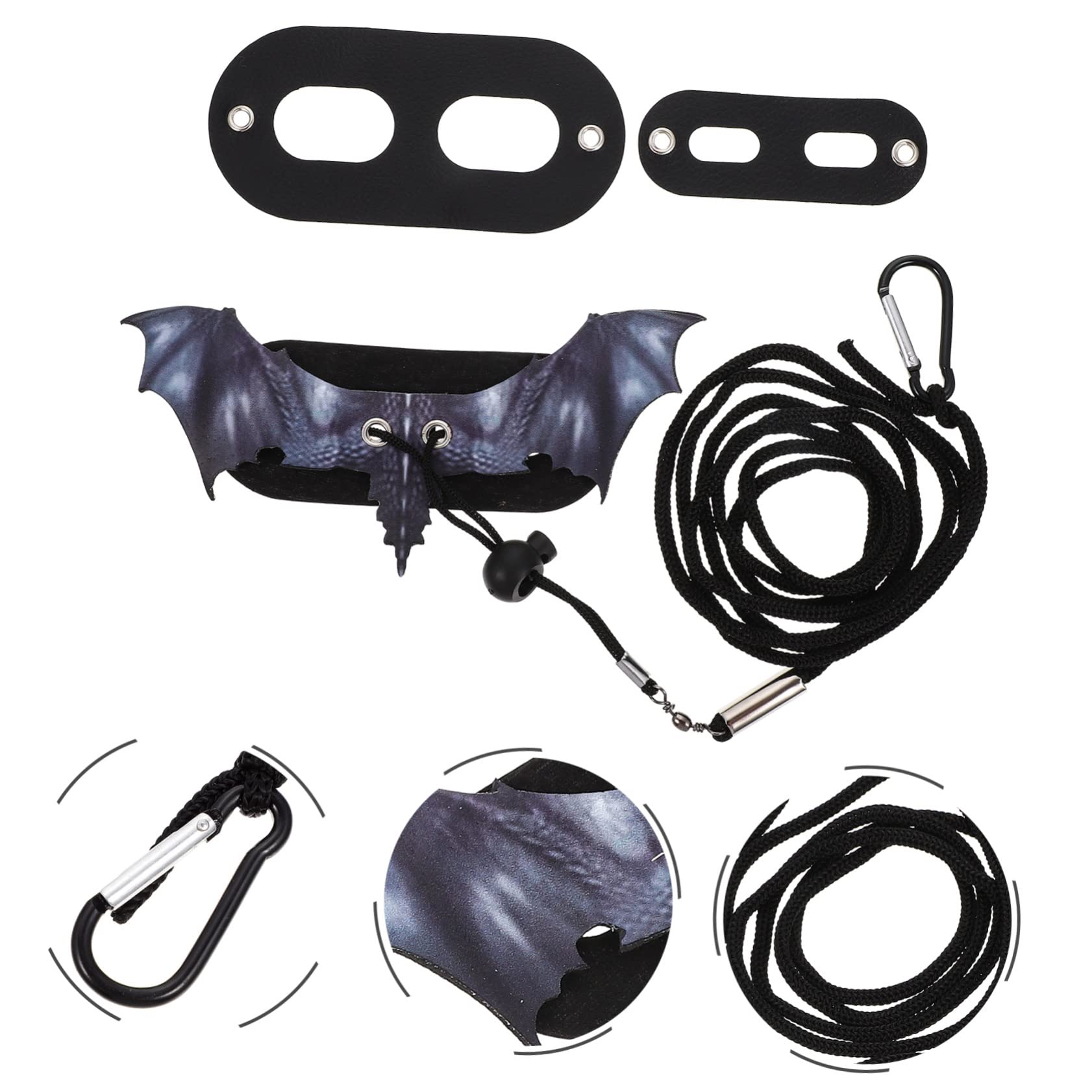 VANZACK 4sets e Guinzaglio Decorativo Per Rettile Traction e Portatile Per Lucertole Uscite e All