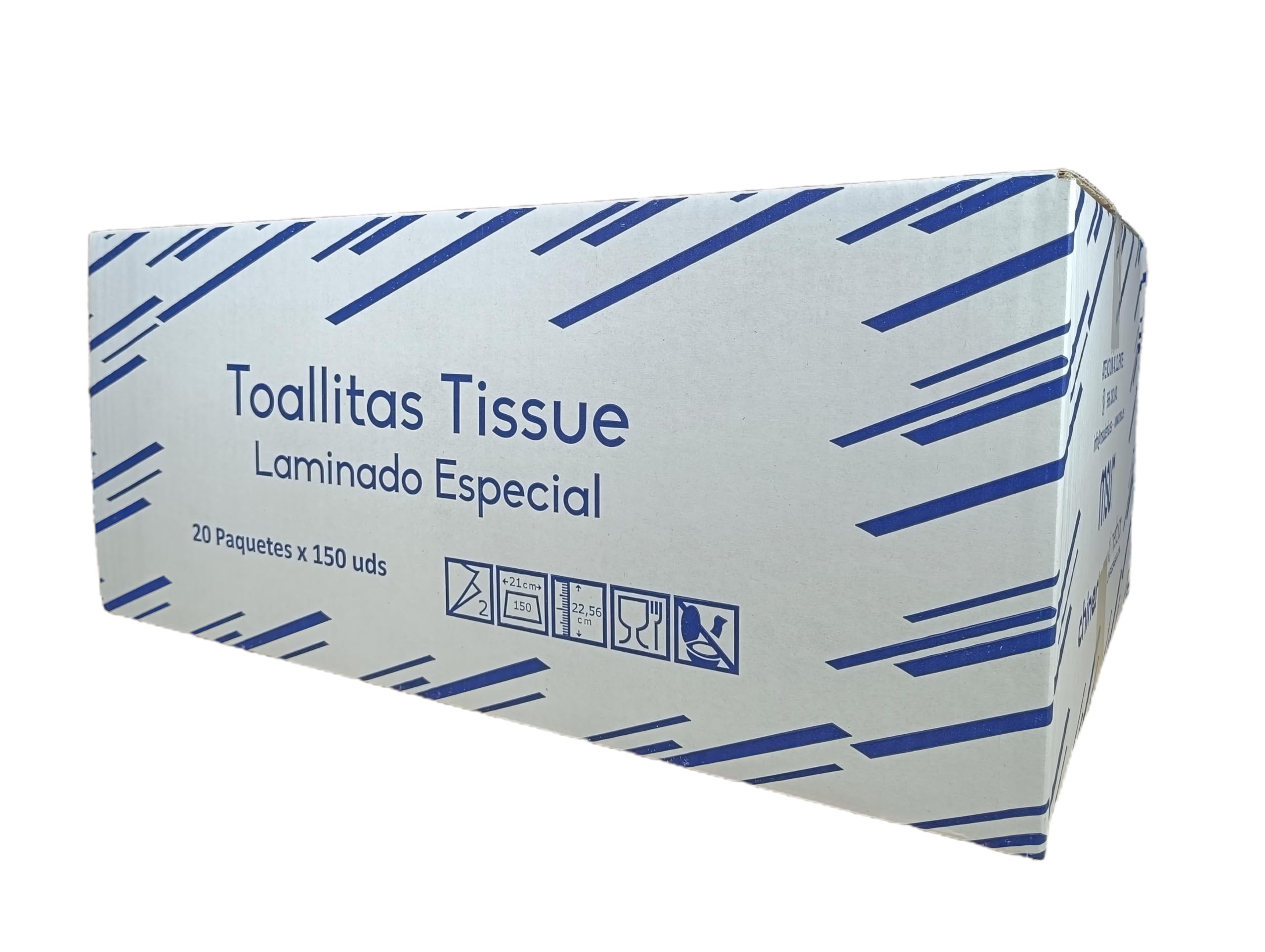 Toallas de papel secamanos Zig Zag 3000 unidades blanco gofradas