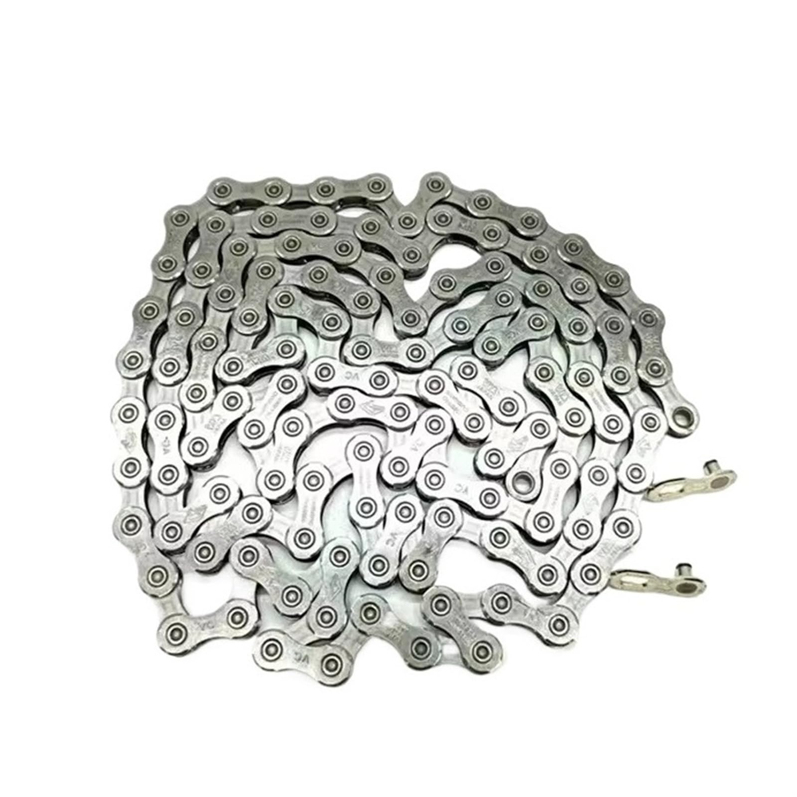Compatible avec la chaîne de vélo Shimano ER8 CUES LG500 – 9-11 Vitesses 124 maillons for VTT, Route et vélos électriques.,Pièces