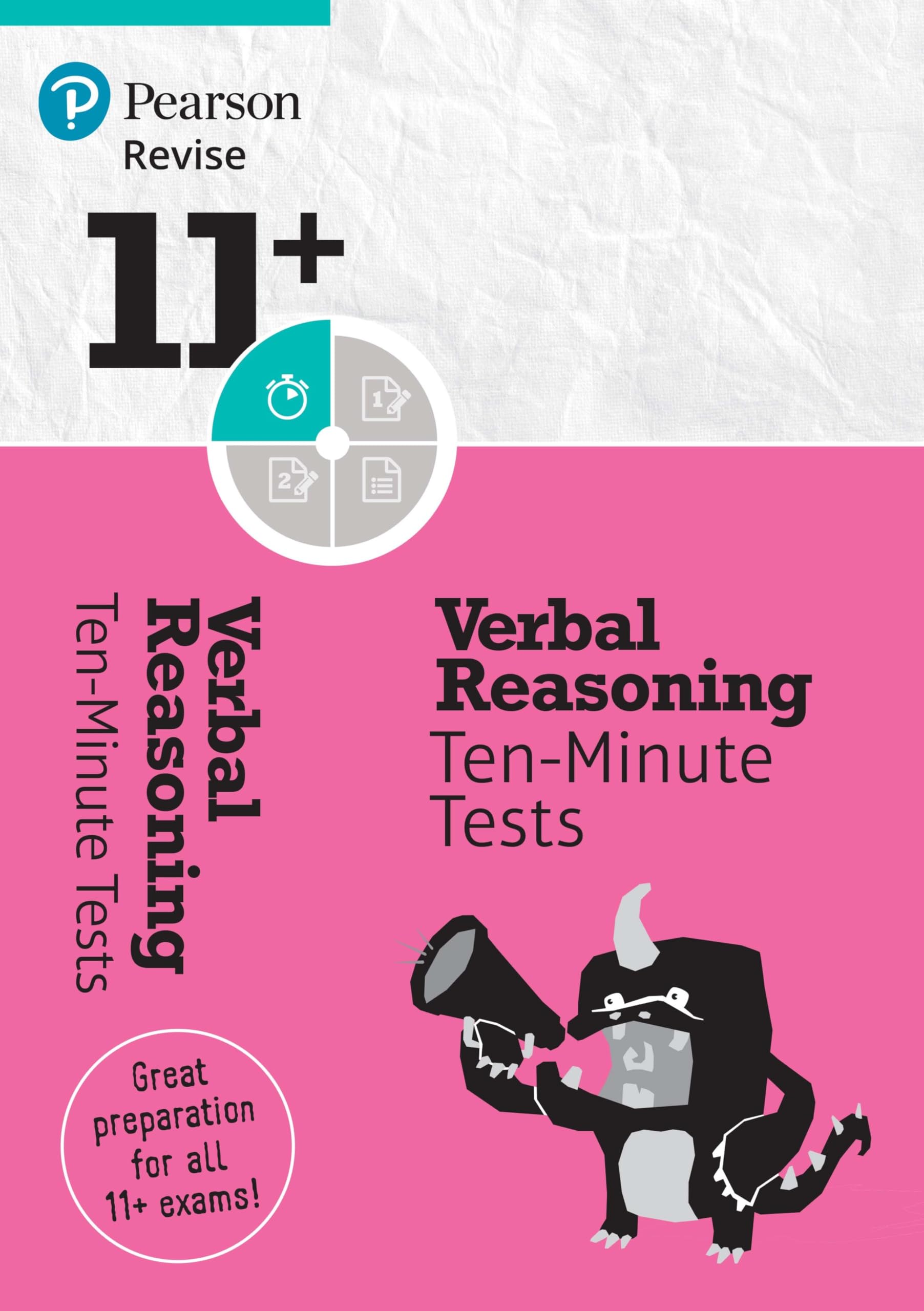 Pearson REVISE 11+ Verbal Reasoning Ten-Minute Tests - for 2026, 2027 exams