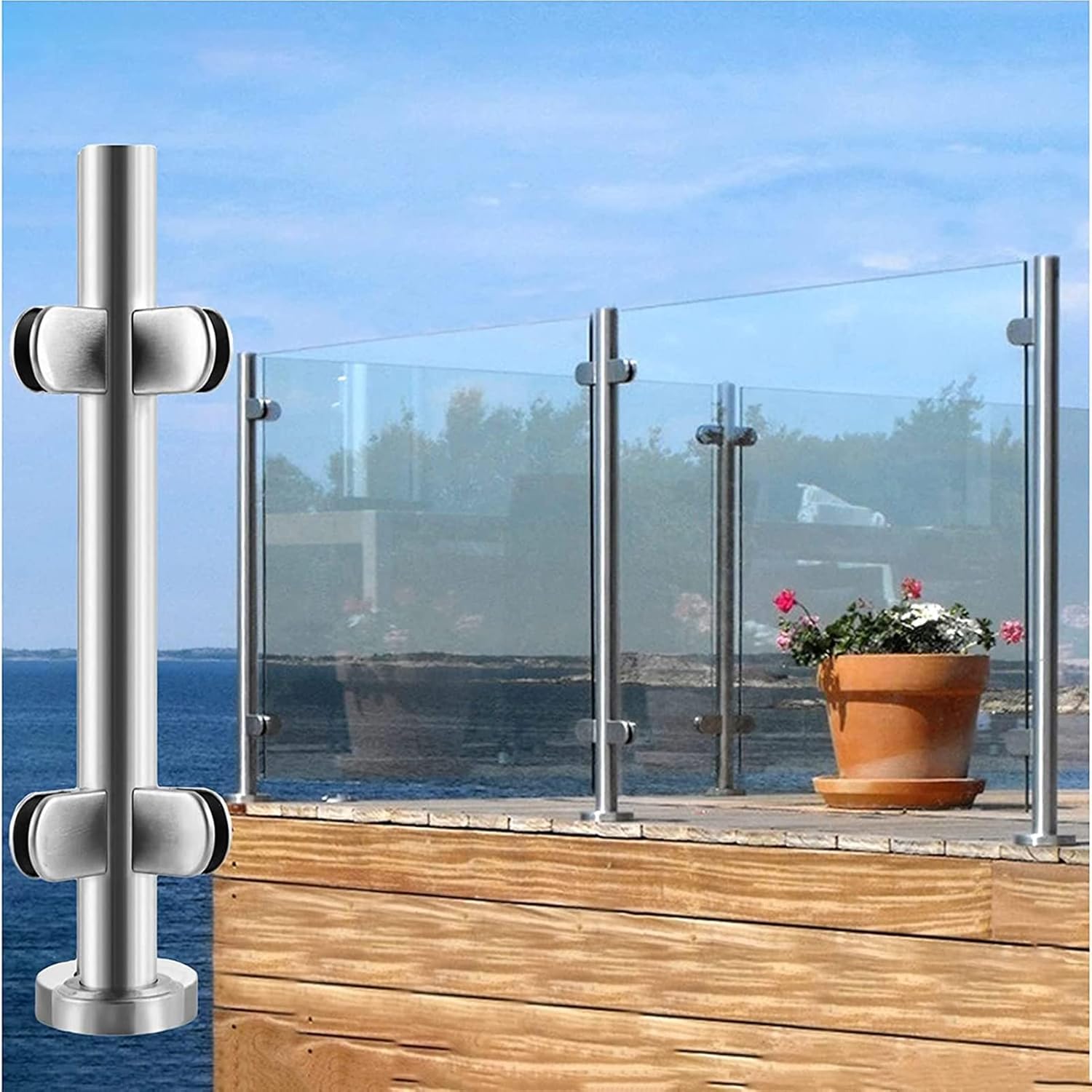 kit per alzare ringhiera balcone