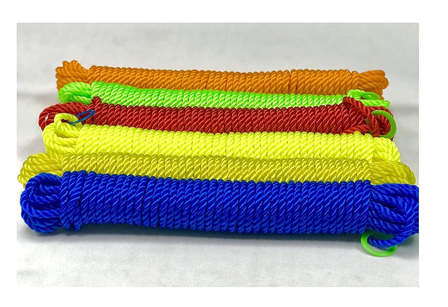 Rare STONZ Washing line | Nylon | Rope for Hanging Clothes | Multicolor | Hanging Rope for Both Indoor and Outdoor Purpose | Approx 8 Meter Length | (2)