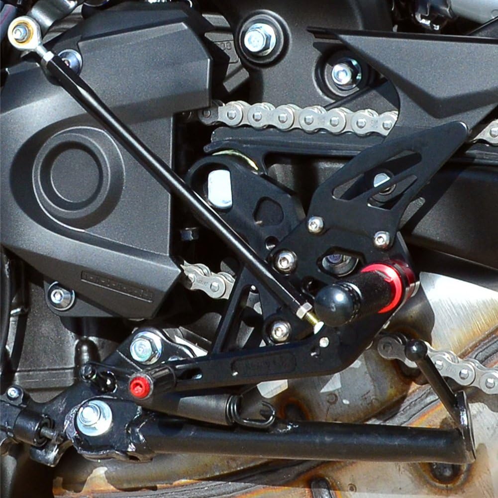 2014 2015 2016 2017 YAMAHA MT09 FZ09 14 17 Fully Adjustable Rearsets foot pegs