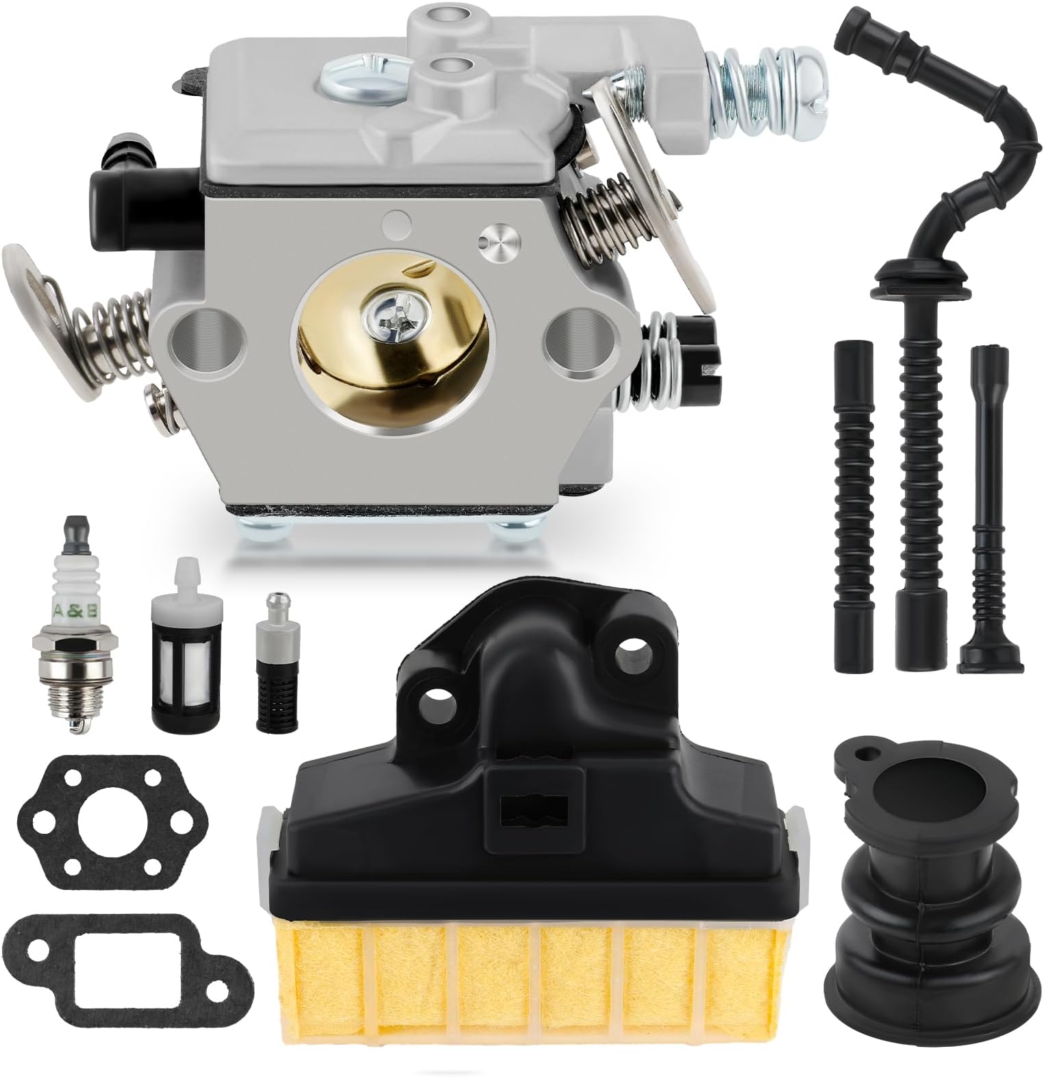 Carburetor for Stihl MS210 MS230 MS250 021 023 025 Chainsaw Carb Replace Walbro WT286 Carburetor with 1123 160 1650 Air Filter for Stihl MS210 MS230 MS250
