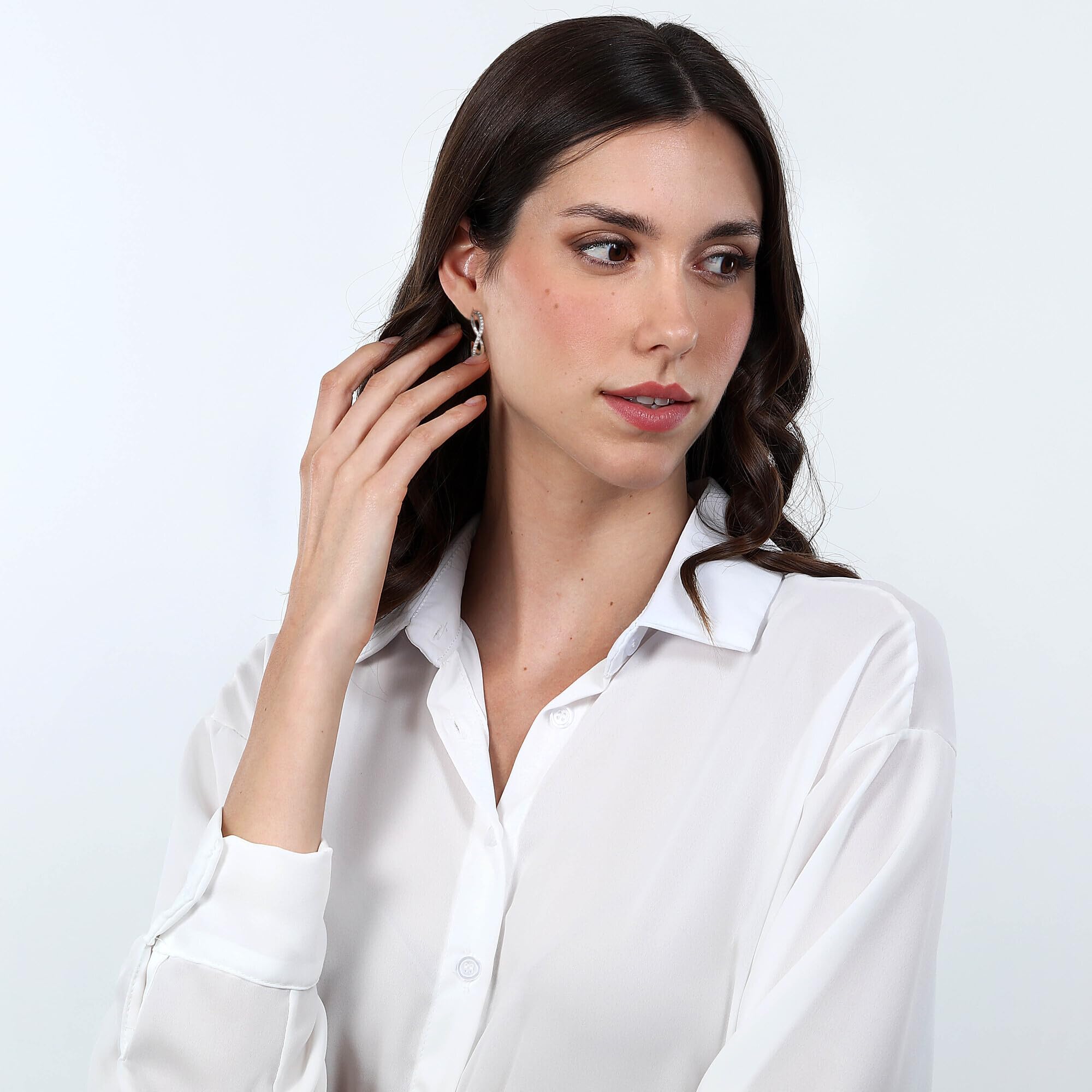 Morellato Creole Orecchini Donna Acciaio, Cristalli - SAVN03