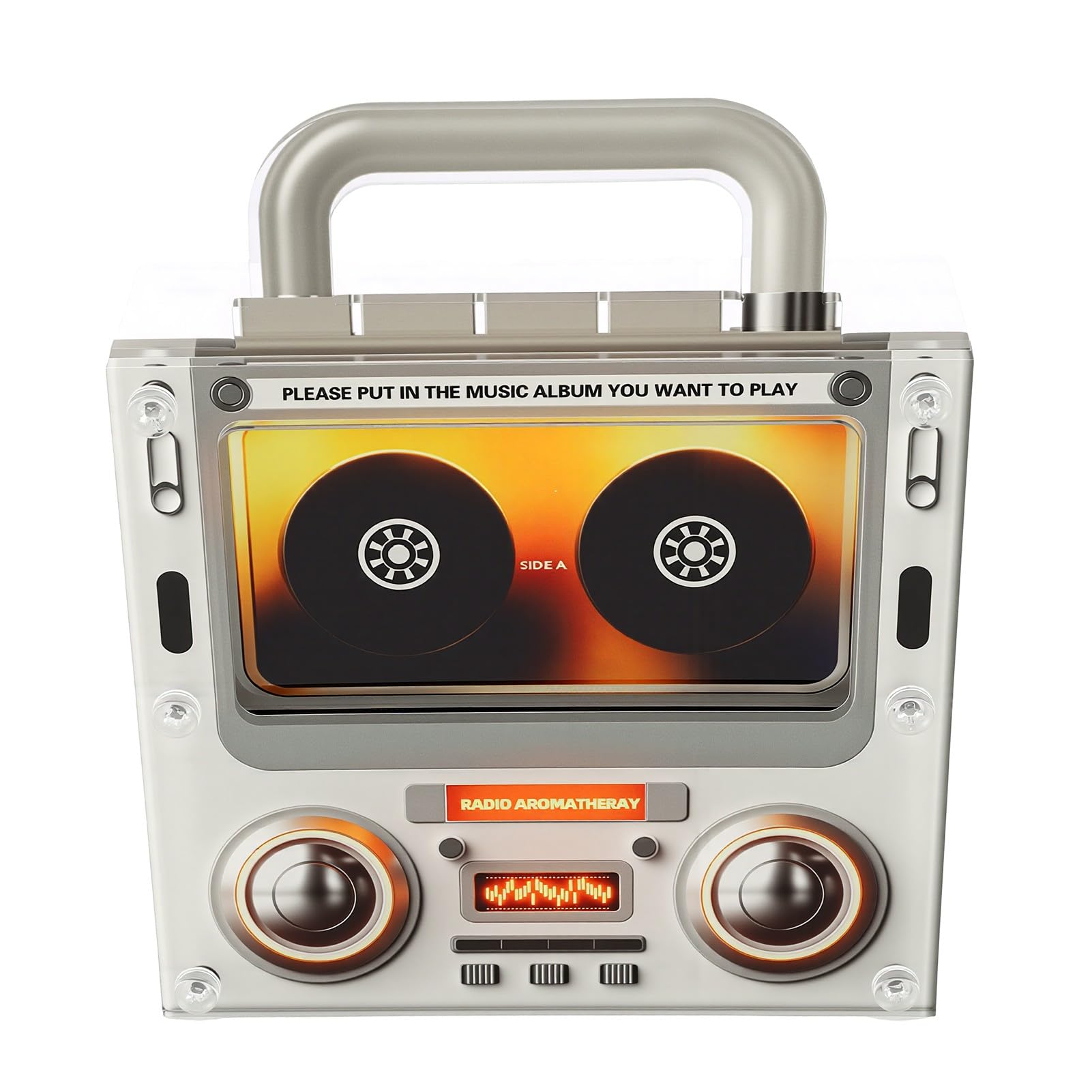 Personalizzato Musicale Frigorifero Magnete, Retro Lettore Cassetta