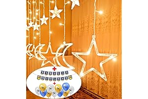 LED Star Curtain Lights: Illuminate Your Space with Celestial Charm