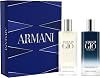 Armani Beauty Acqua di Giò Colonia para Hombre - Set de Descubrimiento de Fragancias | Set de Muestras Mini de 2 Piezas (Valor de $60) - Acqua di Giò Eau de Toilette y Profondo - Sprays de Colonia de Tamaño de Viaje para Hombre Madera 0.5 Fl Oz (Paquete de 2) 1