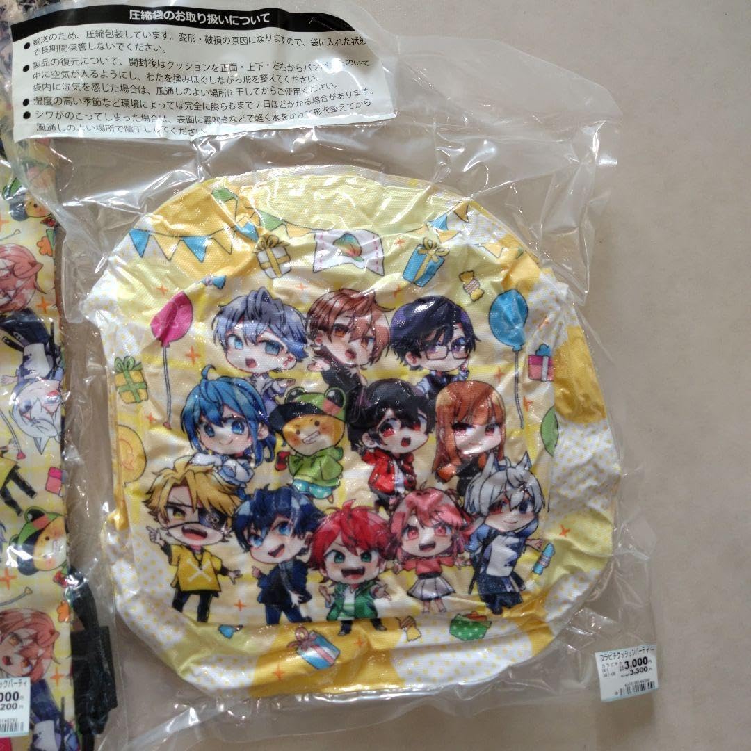 カラフルピーチ　イオン限定　ナップサック　ラウンドクッション２セット カラフルピーチ イオン限定 ナップサック ラウンドクッション