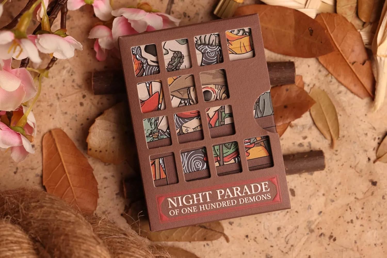 Hyakki Yagyo Playing Cards (YOKAI REALM Edition - Japanese mythology deck) - Luxury Deck by Room One Cards, Adult Collectible Deck, 14+