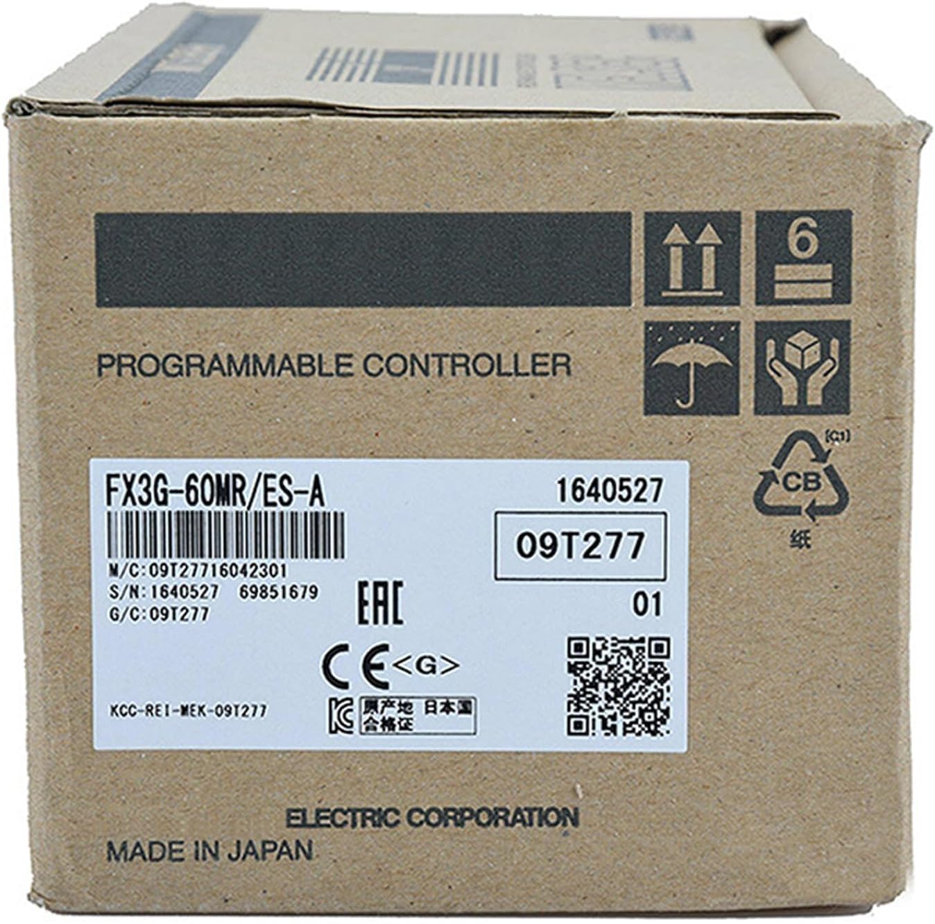 YNPPLGTJC FX3G-60MR/ES-A New and Sealed in Box FX3G60MR/ESA 1 Year Warranty