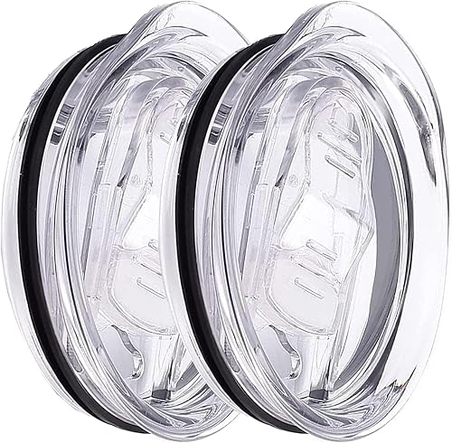 Compatible con tapas Yeti de 20 onzas, tapa de repuesto Ozark Trail, Old Style Rtic y más, tapas resistentes a salpicaduras, tapa de vaso a prueba