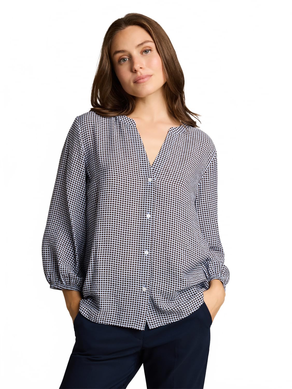 Tom Tailor Damen 1053461 Bluse mit Print