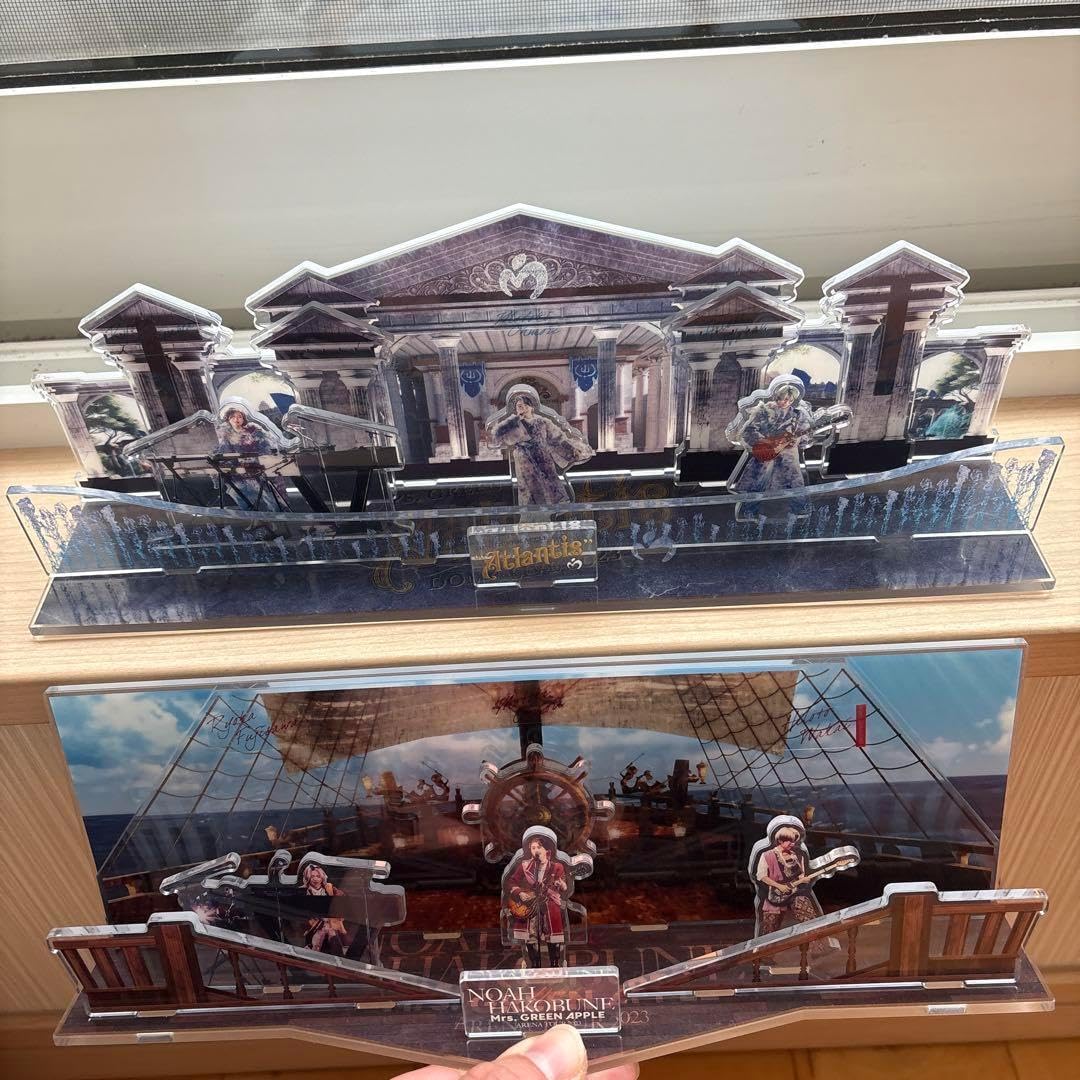 ミセスグリーンアップル、ノアの方舟、Atlantis アクリルジオラマ