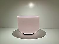 Vista 9 de Cuenco de cristal de fusión de obsidiana con piedras preciosas D Chakra sacro de 10 pulgadas con mazo de goma gratis Anillo O Striker