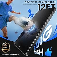 Vista 8 de WSKEN Protector de pantalla de privacidad mate para Samsung Galaxy S26 Ultra, antirreflejos y antihuellas, antiespía de 24°, suave como la seda