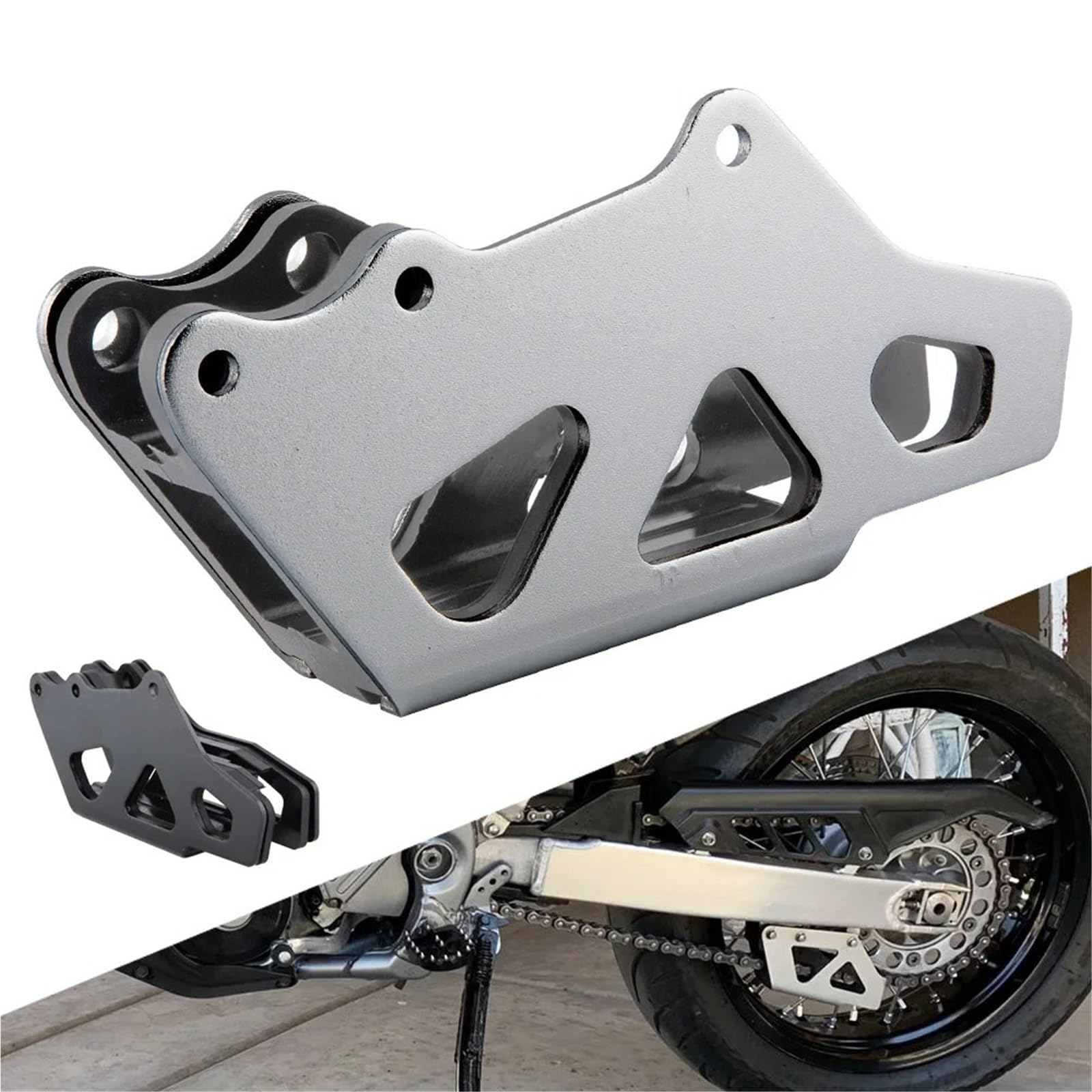 Compatible Con Suzuki Para RM250Z 2006 Para RM125 Para RM250 1996-2008 Piezas Repuesto Protector Guía Cadena Motocicleta