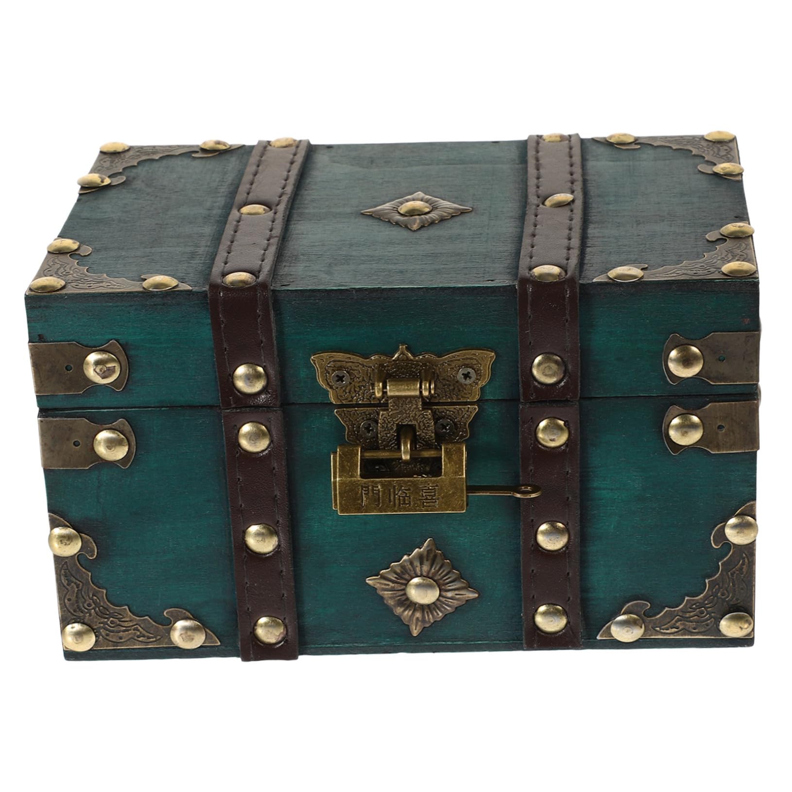 Coffre trésor pirate vintage idéal cadeau boîte à bijoux rétro originale