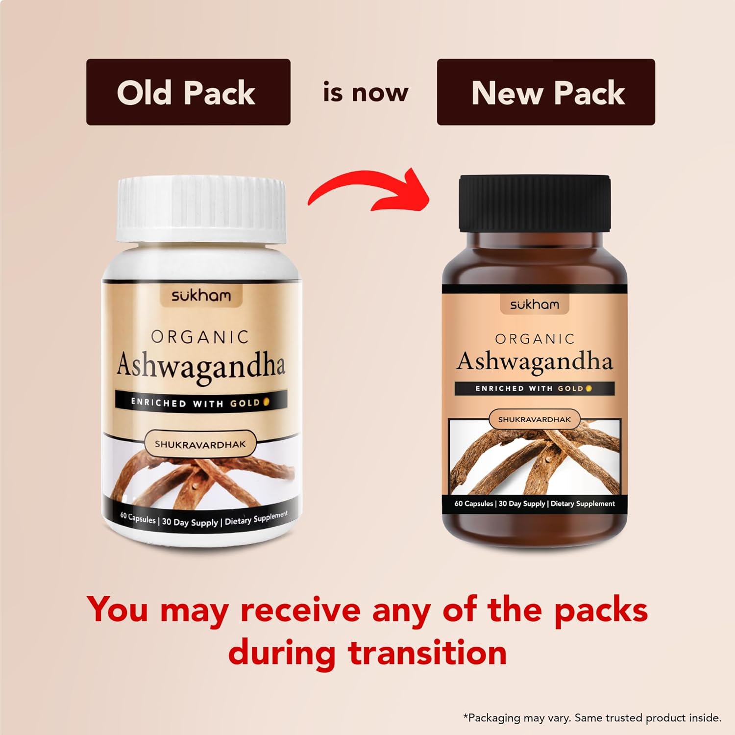 Sukhm Ashwagandha Capsule | Processed using TTT-100. 500 mg - 60 capsules | Benefits include sound sleep, relaxed lifestyle, better immunity and recovery. For both men and women Sukhm Ashwagandha Capsule | Processed using TTT-100. 500 mg - 60 capsules | Benefits include sound sleep, relaxed lifestyle, better immunity and recovery. For both men and women
