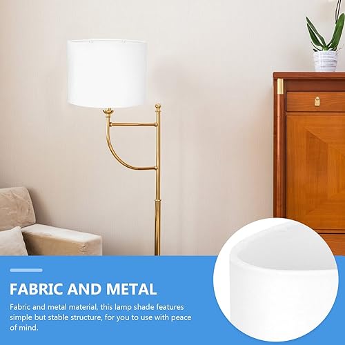 Miniatura 7 de Beaupretty Lámpara de mesa, cúpula de casa, lámpara de escritorio, lámpara blanca y negra, lámpara colgante vintage para lámpara de mesa, lámpara de