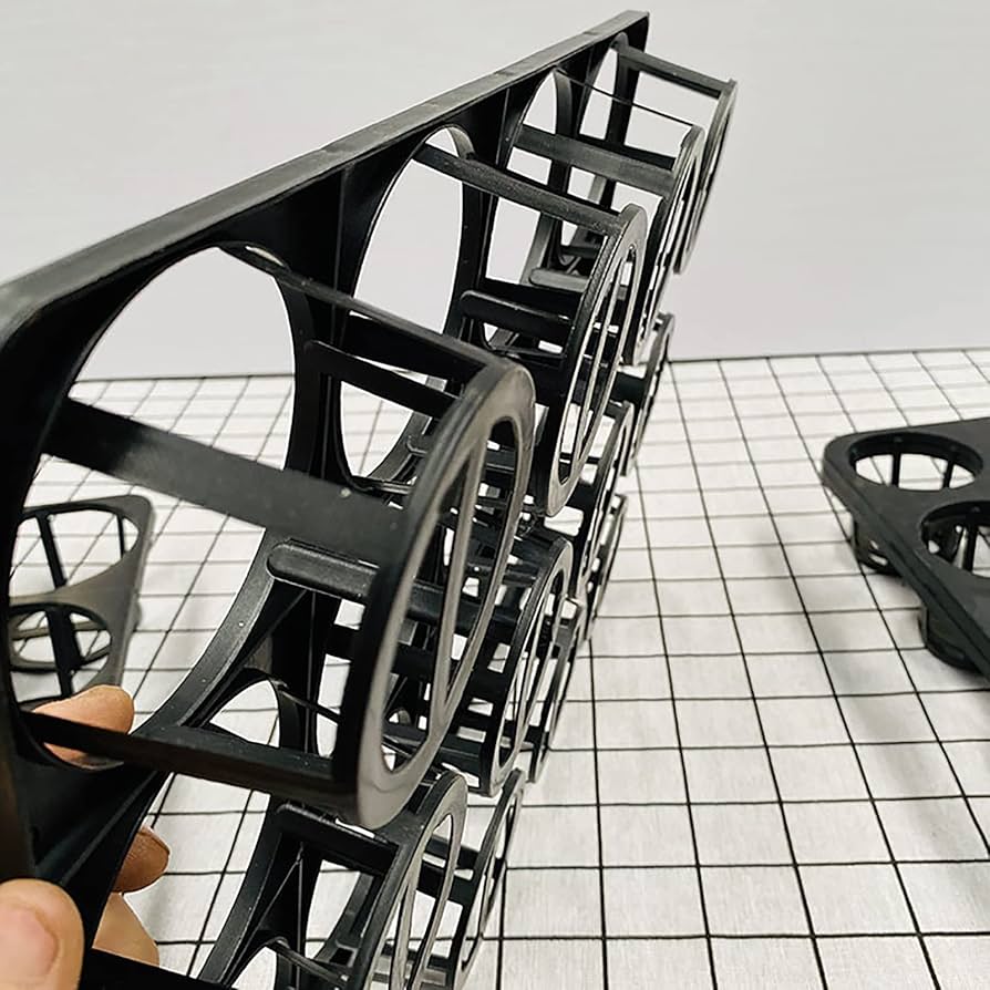 屋根付苗床トレイ3段棚(ウォルナット) 水受けトレーが取り付けらる植物棚 | Lim iron craft