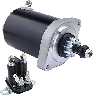 Starter & Relay for Kawasaki FR651V FR691V FS481V FS600V FS651V FS691V, 21163-0711 21163-0714 21163-0727 21163-0749 21163-7024 21163-7034 FR691V-AS04