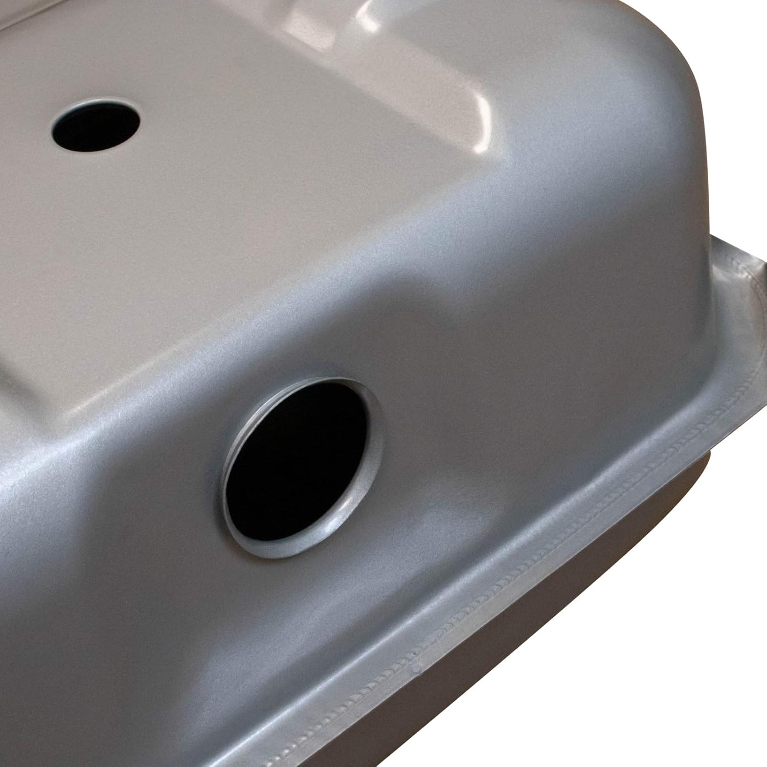 Fuel Tank 13 Gallon Zinc Coated Steel Lock Ring Compatible with 1974-1976 Ford Mustang II