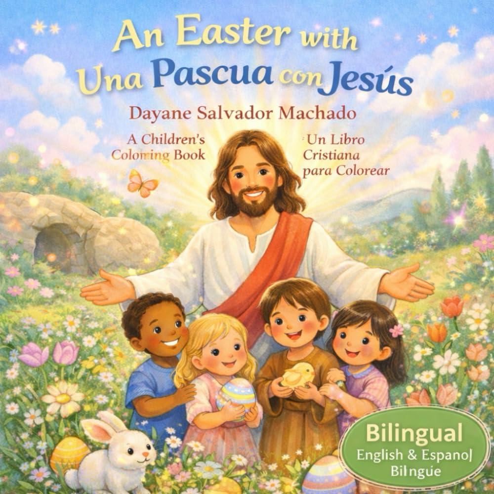 An Easter with Jesus: A Children’s Christian Coloring Book about Love, Kindness and Hope