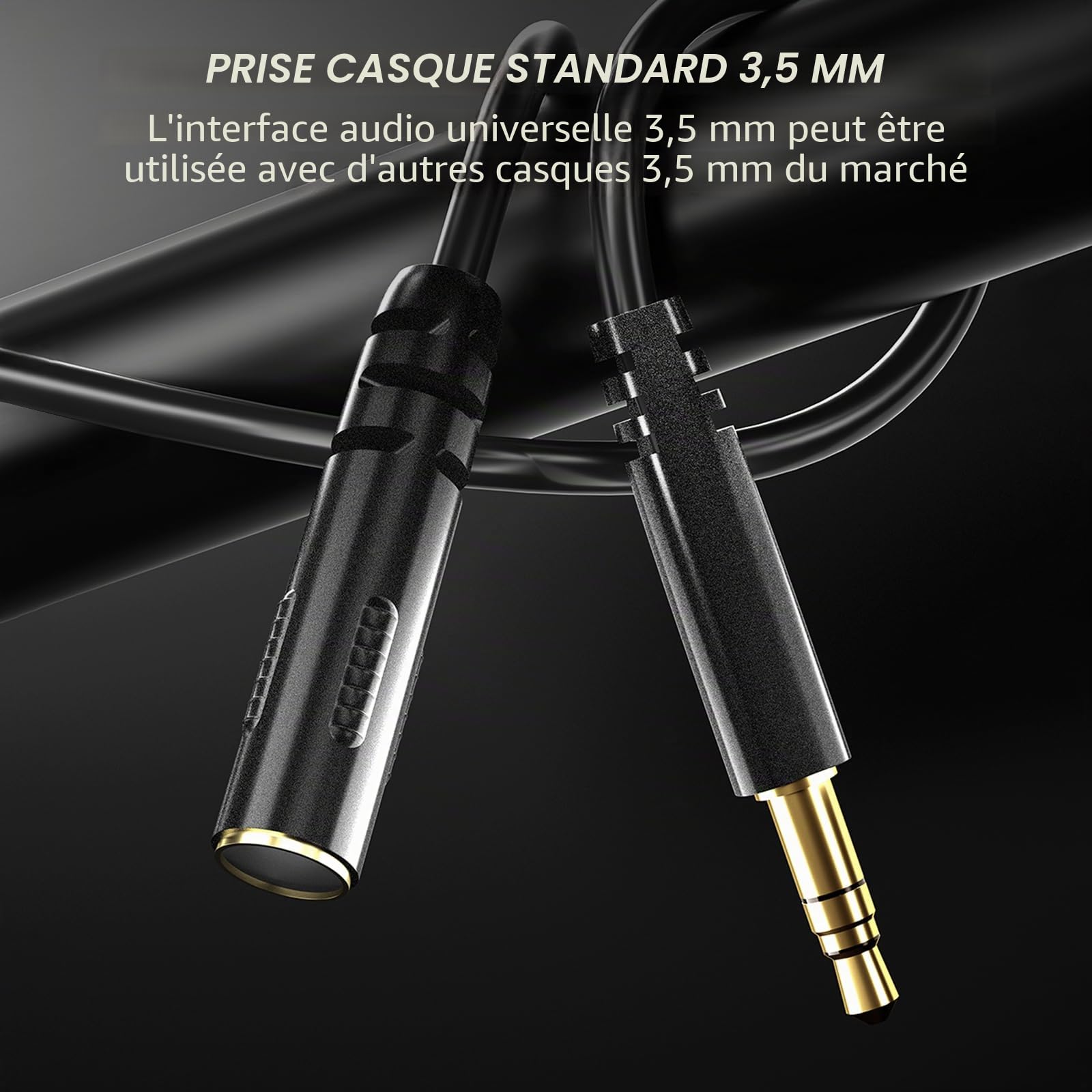 Fodsports HRSQS FOD Système Audio Haut-Parleur et Micro pour FX8 Pro/Air | 1 microphone flexible, 1 microphone miniature, haut-parleur 40 mm