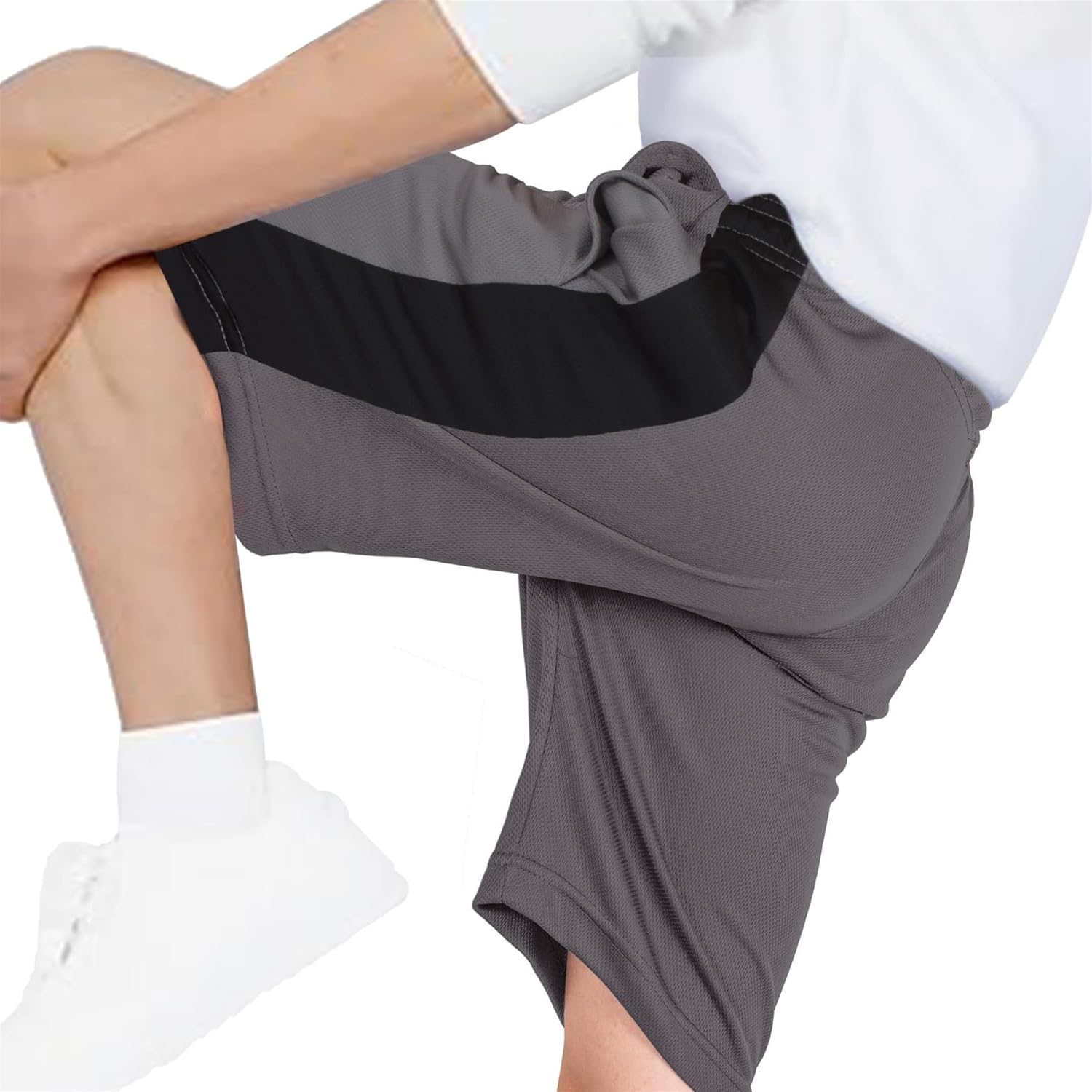 5 Pack Boys Lightweight Mesh Athletic Shorts Football Boxing Cycling Daily Workout Running Basketball Sports