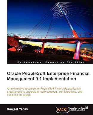 Oracle PeopleSoft Enterprise Financial Management 9.1 Implementation book cover