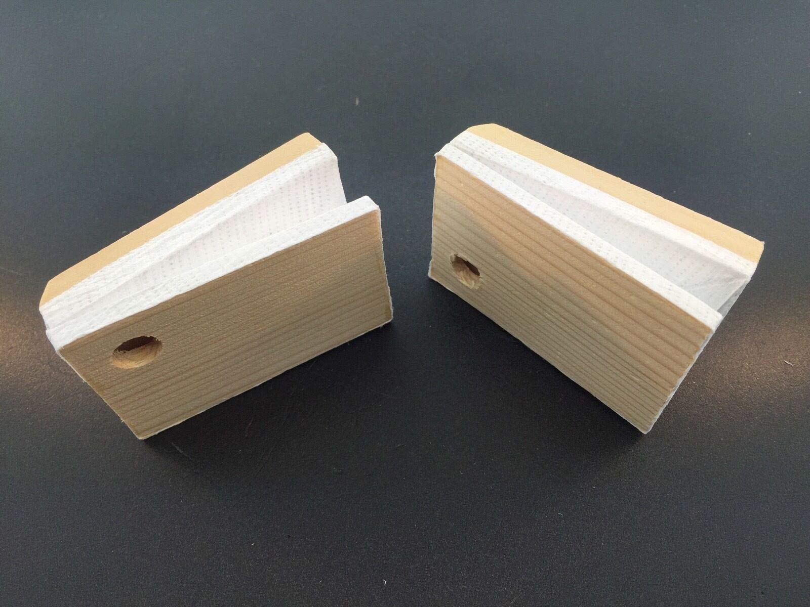 Generic Tools and Replacement for Clock. German Cuckoo Clock Bellow Tops One Pair of 1 9/16” x 2 3/8”