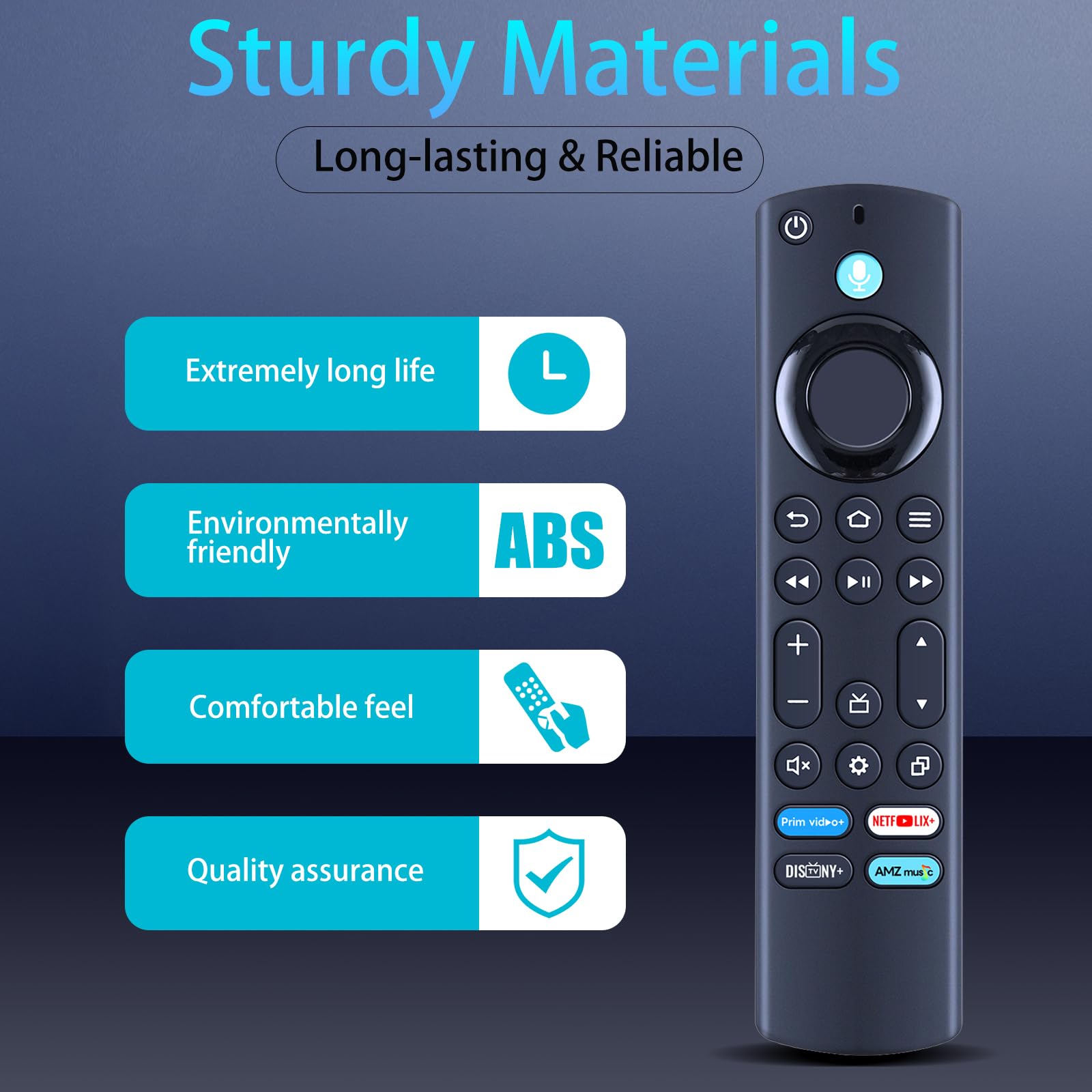 ZWP NS-RCFNA-21 Rev G Telecomando vocale di ricambio per Smart TV Hisense Classe A7 Serie UHD 75A7NF 65A7NF 55A7NF 50A7NF 43A7NF modello 2025