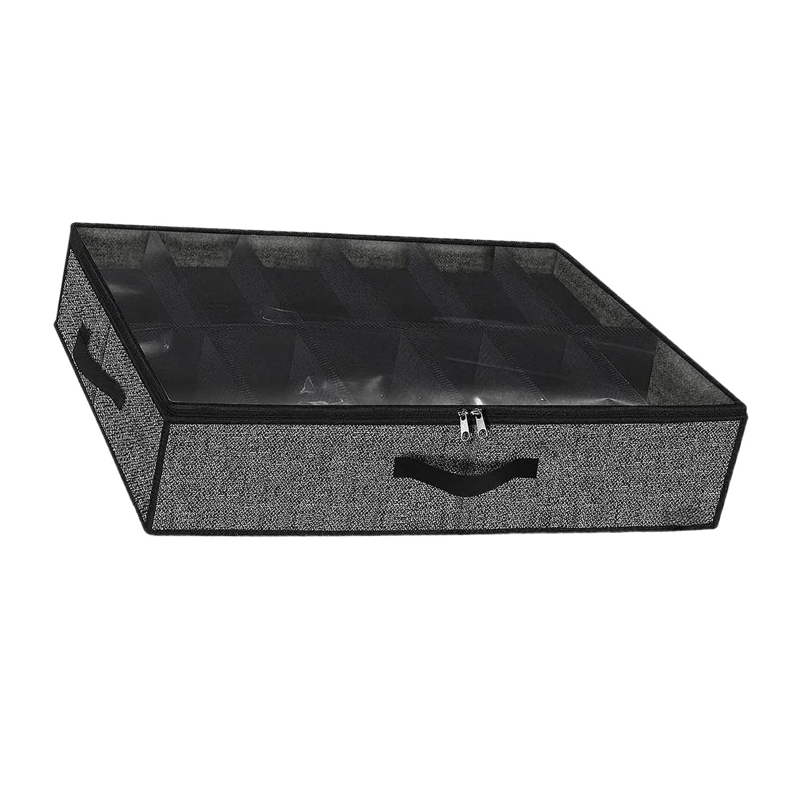 F Fityle Organizador de Zapatos Debajo de la Cama, Caja contenedora para Zapatos, Bolsa de Almacenamiento de Zapatos a Prueba de Polvo para Adultos, Caja de