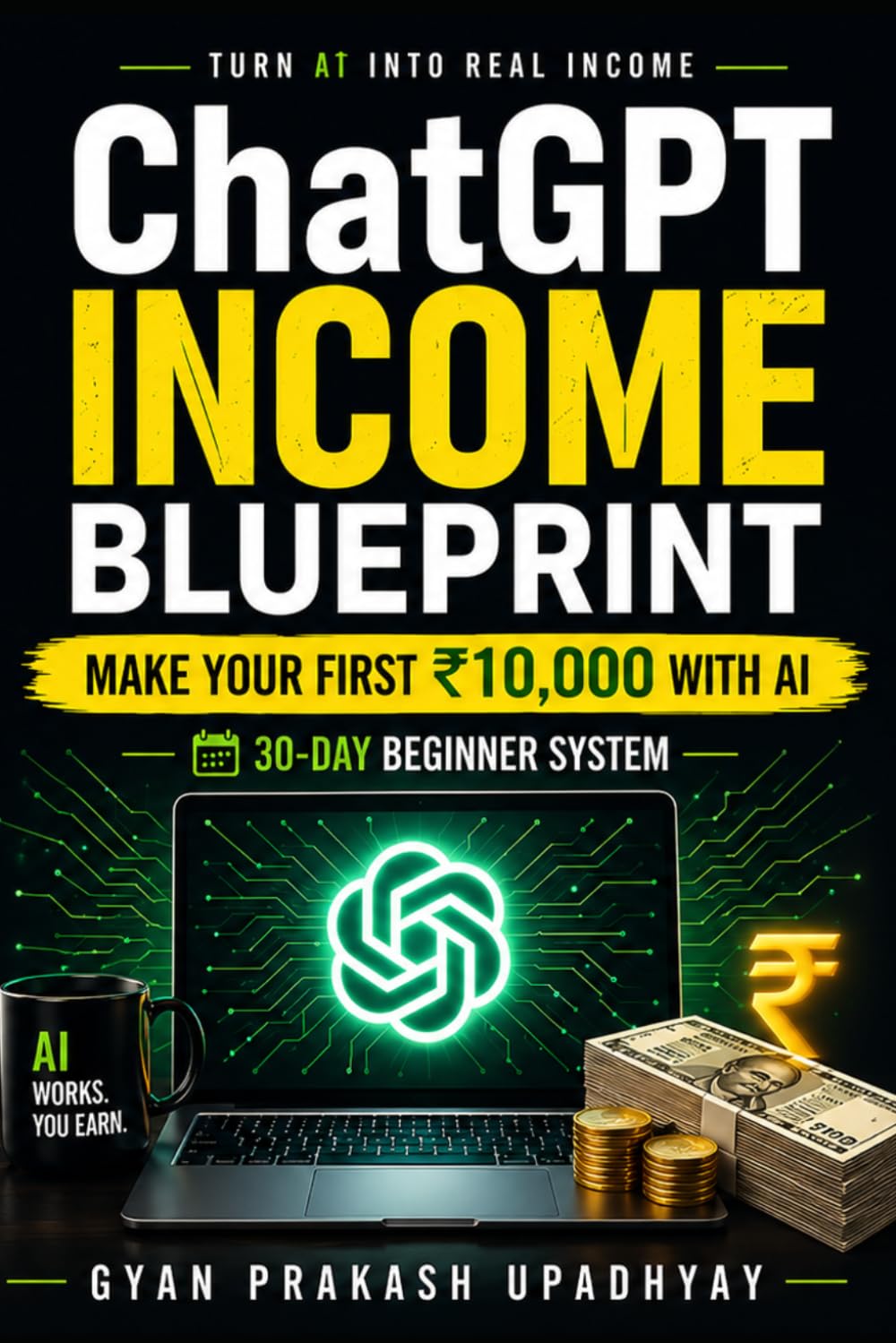 ChatGPT Income Blueprint: A Beginner’s Quick-Start Guide to Earning Online with AI Content, Freelancing, and Digital Products (Future Skills Mastery Series)