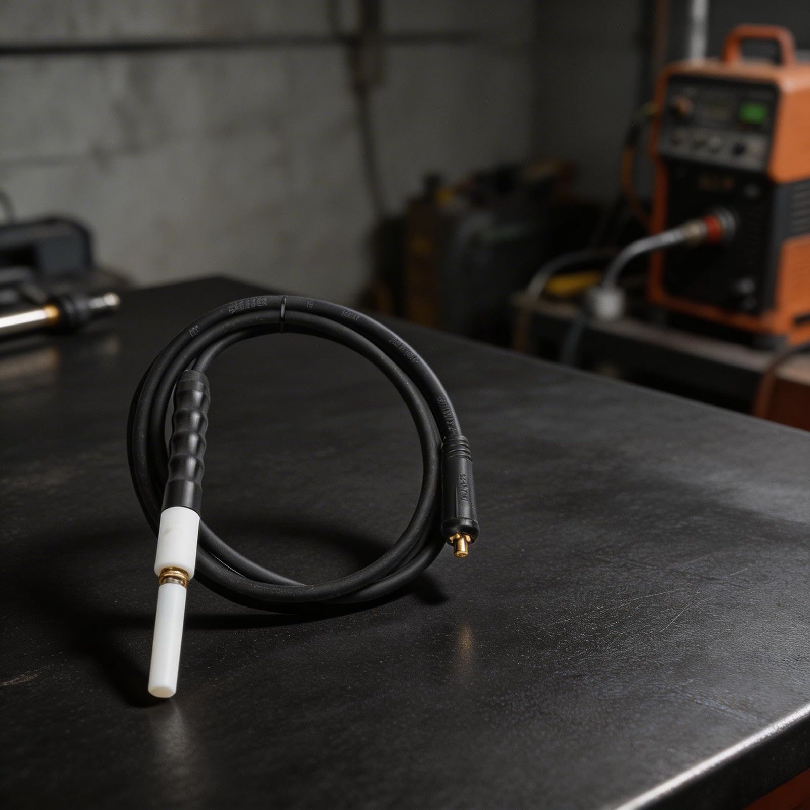 Tuyau de gaz de nettoyage de soudure pour décapage électrochimique - Pièces remplaçables en acier inoxydable - Kit d'outils de retrait de perles de soudure (M6)