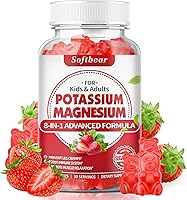 Vista 18 de softbear Sugar Free Potassium Magnesium Gummies for Adults Kids, High Absorption Potassium Supplement Gummies Supports Leg Cramps & Muscle & Immune