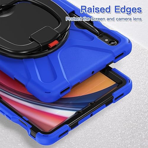 Miniatura 284 de Funda resistente para Galaxy Tab S10 Ultra 2024/S9 Ultra 2023/S8 Ultra 2022, funda híbrida resistente con soporte para bolígrafo S, funda a prueba