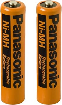 2pc Panasonic HHR-75AAAB5B 1.2V Replacement For 700mAh NiMH Rechargeable Battery