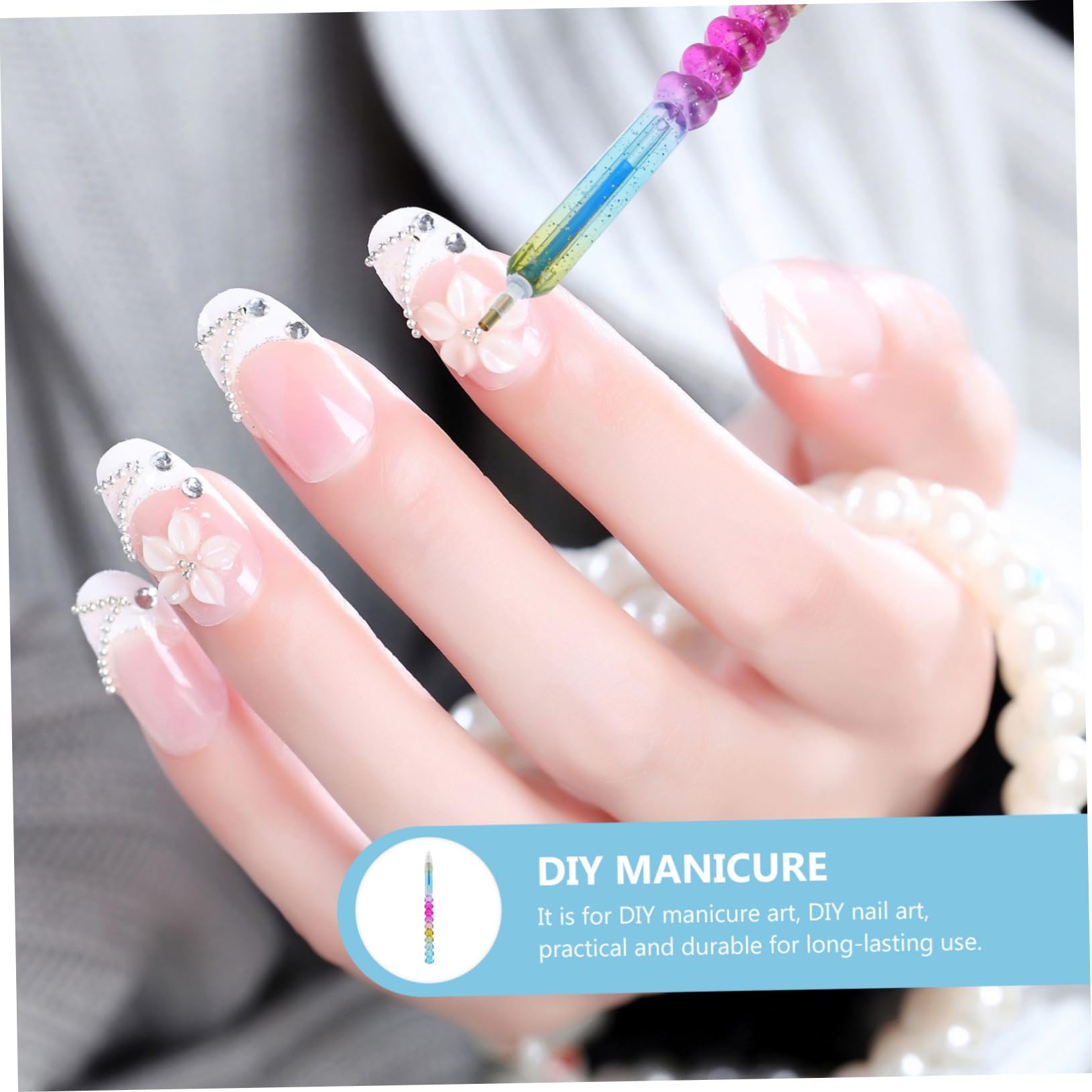 minkissy 16piezas Bolígrafo De Punteo Para Decoración De Uñas Herramienta De Manicura Para Arte De Uñas y Pintura De Diamantes Para y Creativos