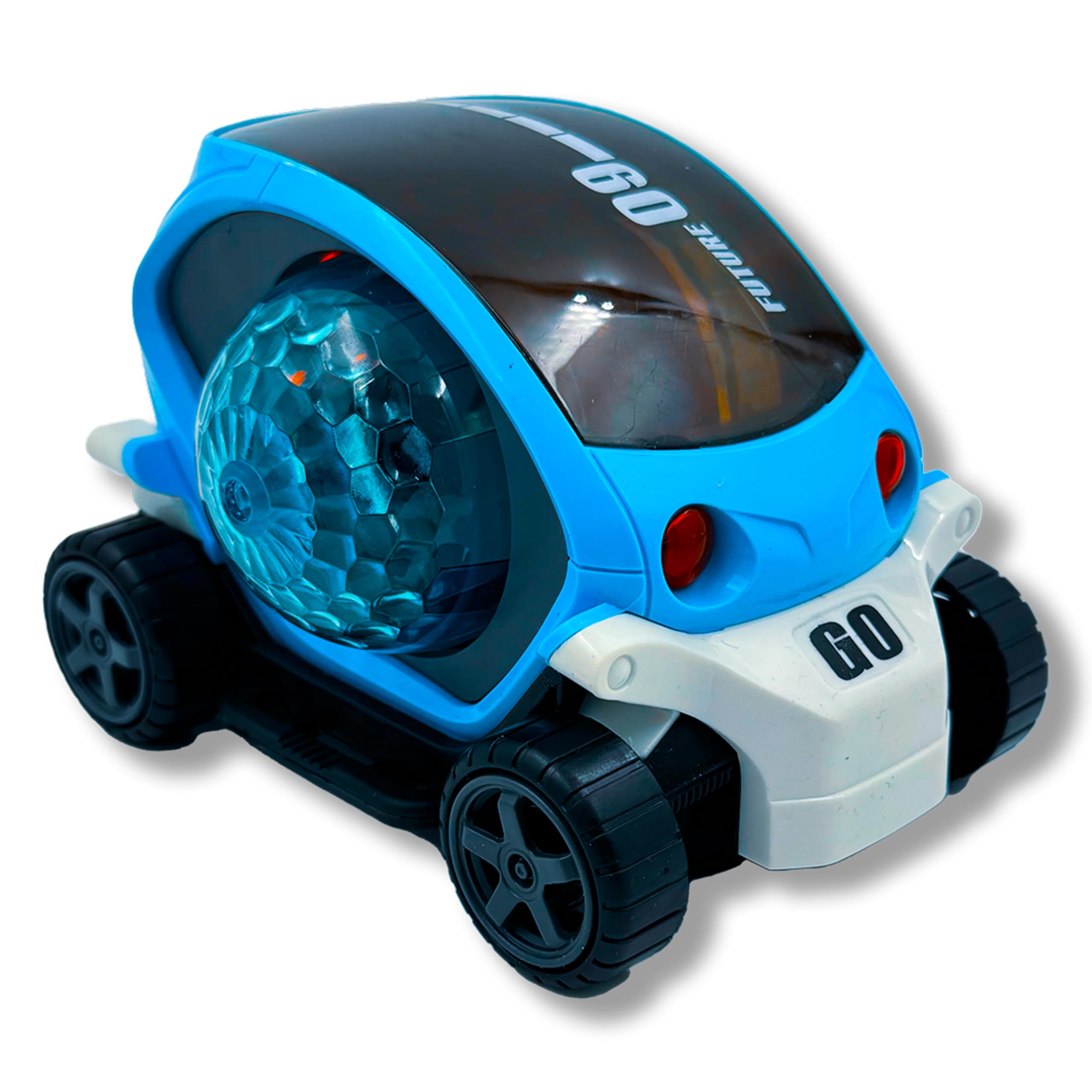 ToysEpic Stunt Car for Boys 360 Degree Rotating Bump and Go Stunt Car for Boys 3+ Years Old 3D Lights & Musical Car Best Gift for Kids (Future CAR) (B0D7C63Z3K) Amazon Price History, Amazon Price Tracker