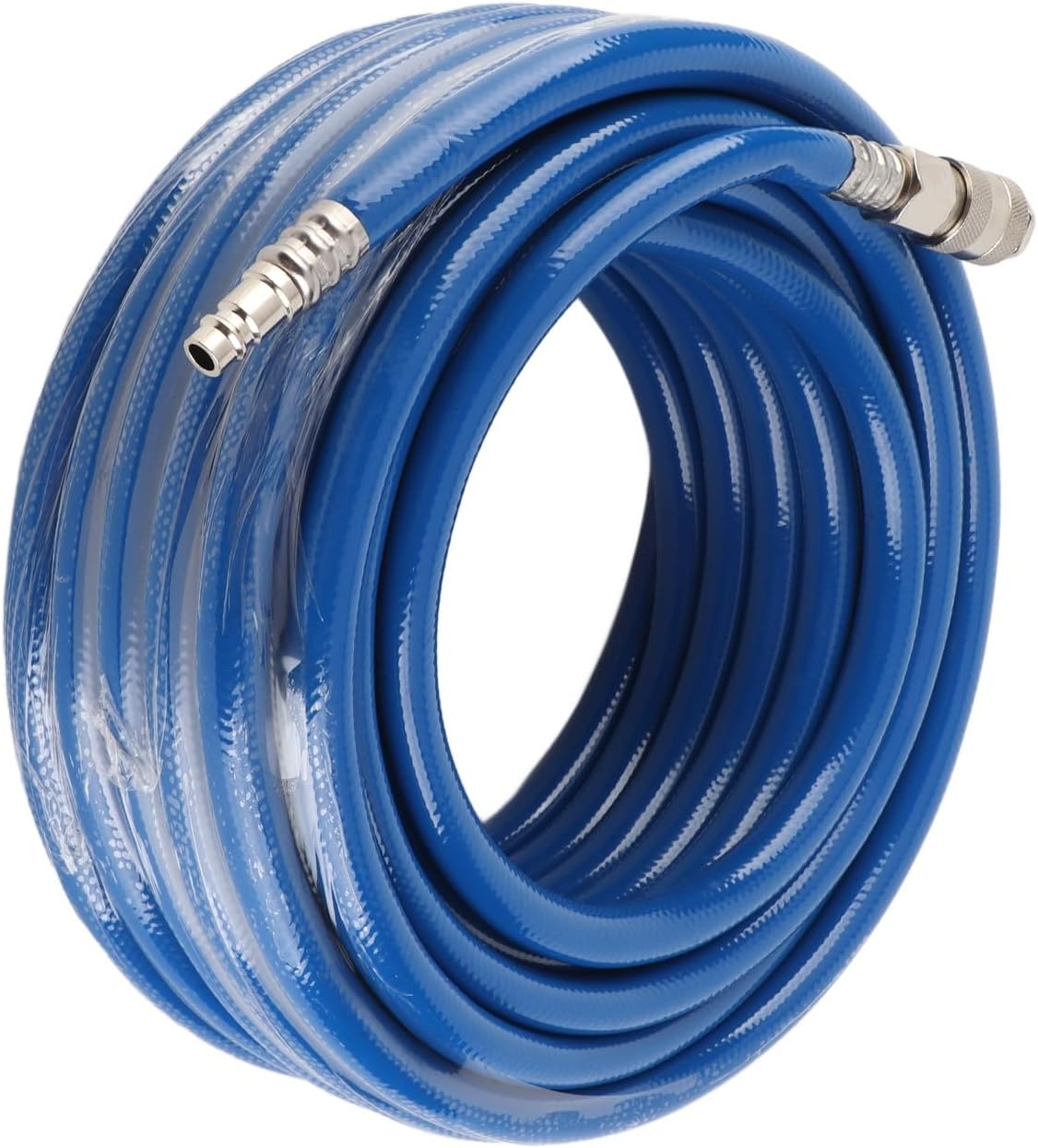 Garosa Compressor Air Line Hose, Durable PVC Material, 20bar High Pressure Resistance, 50ft Length for Pneumatic Tools and Air Compressors
