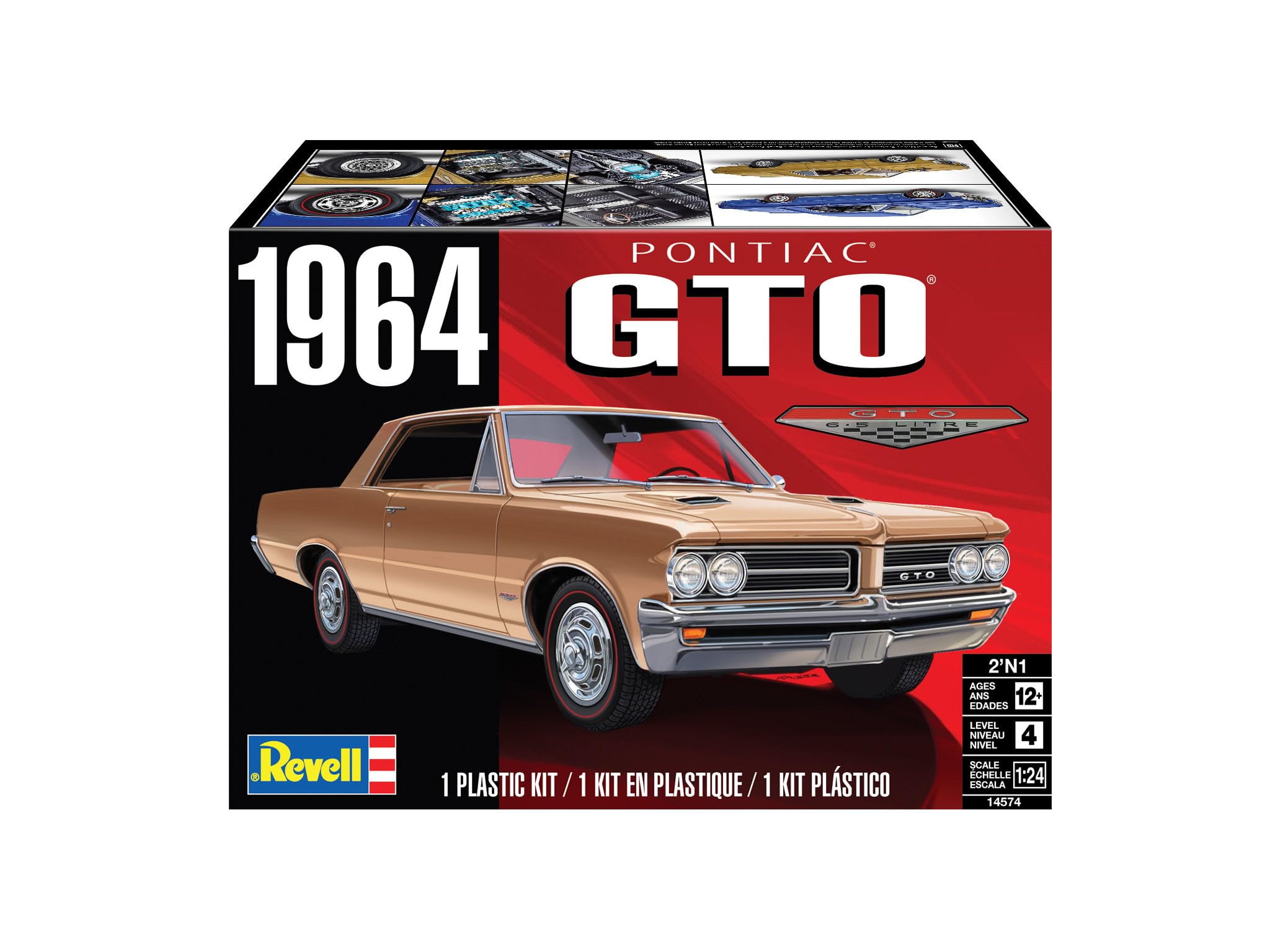Amazon | アメリカレベル 1/24 '64 ポンティアック GTO 2'n1