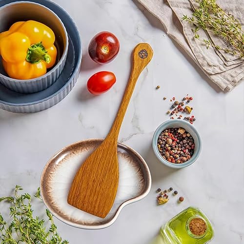 Miniatura 2 de BigNoseDeer Kitchen Decor - Juego de 4 cucharas de gato para estufa, soporte de cuchara de cerámica, bonito soporte para cucharas para encimera de