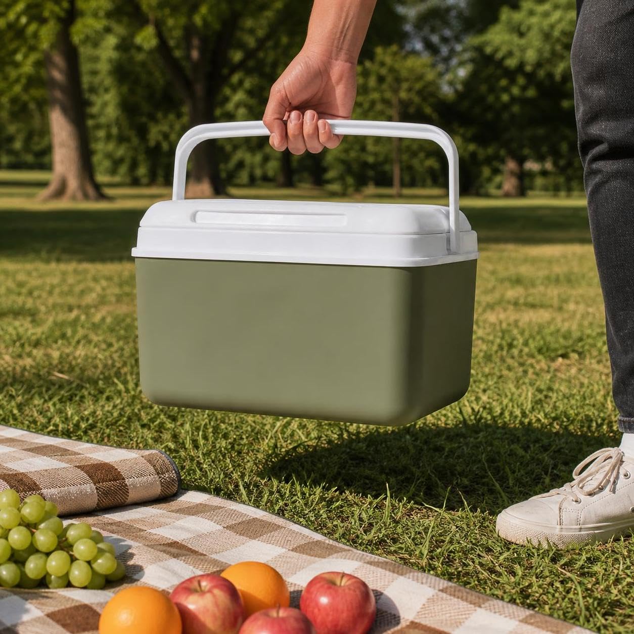 Glacière Isotherme Camping | Maintient 3-5h chaud, fabriquée en PP, PE, , idéale pique-niques, , 12 froid, Pour les aliments, Pour le sport