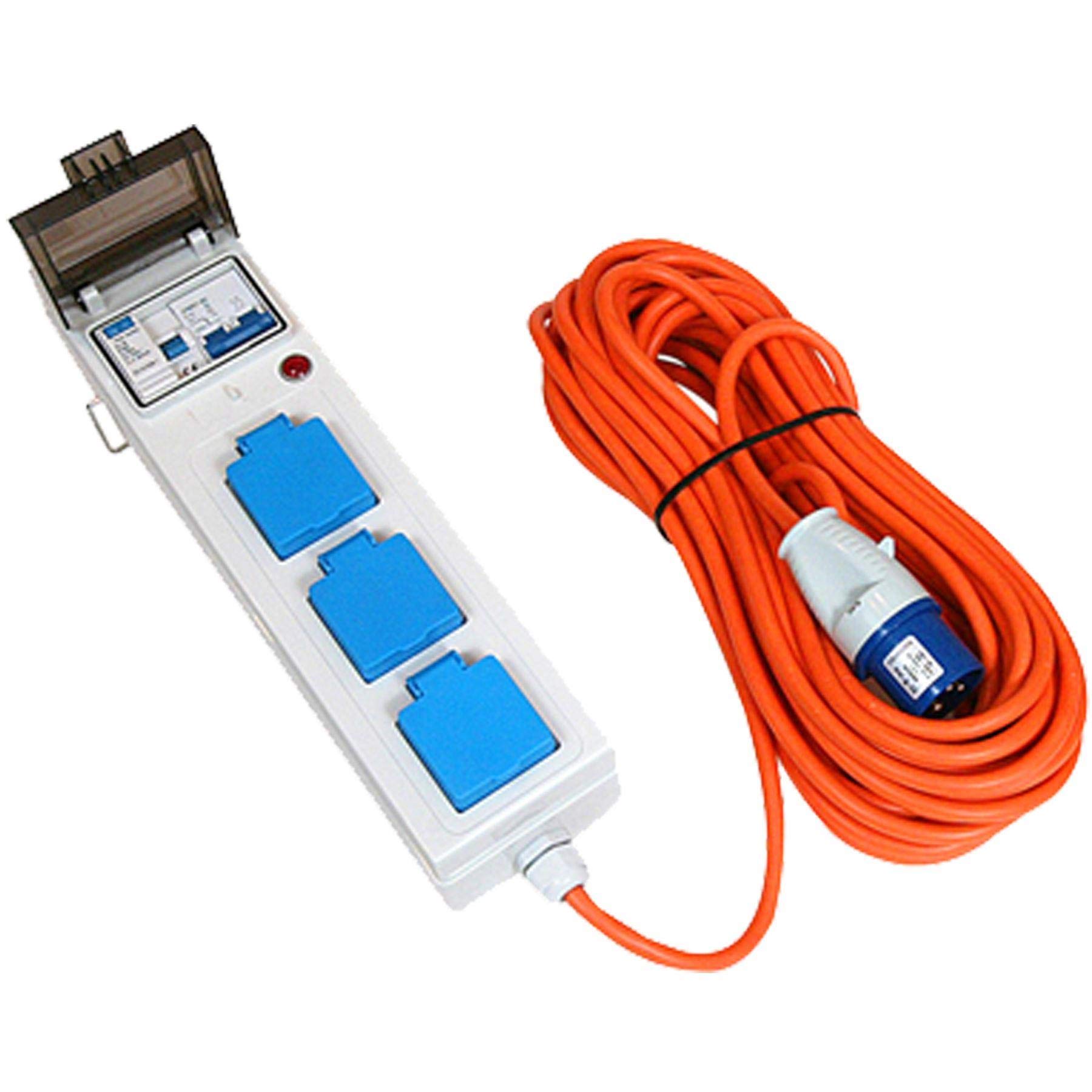 Royal Leisure 15m Mobile Mains Lead