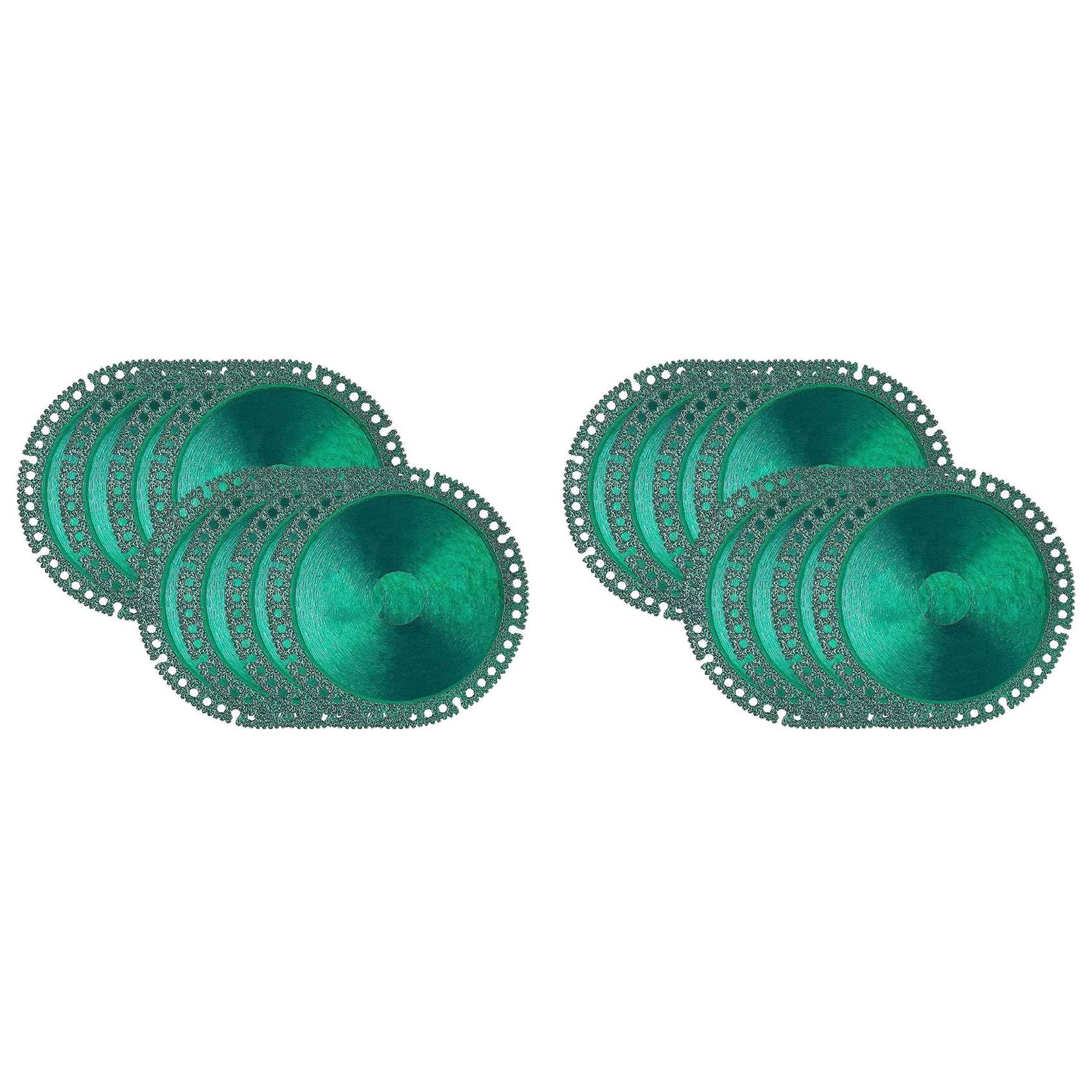 Jnchdghwa Green 16Pack Indestructible Disc 2.0 -Indestructible Disc 2.0 Cutting Disk, Angle Grinder Disc