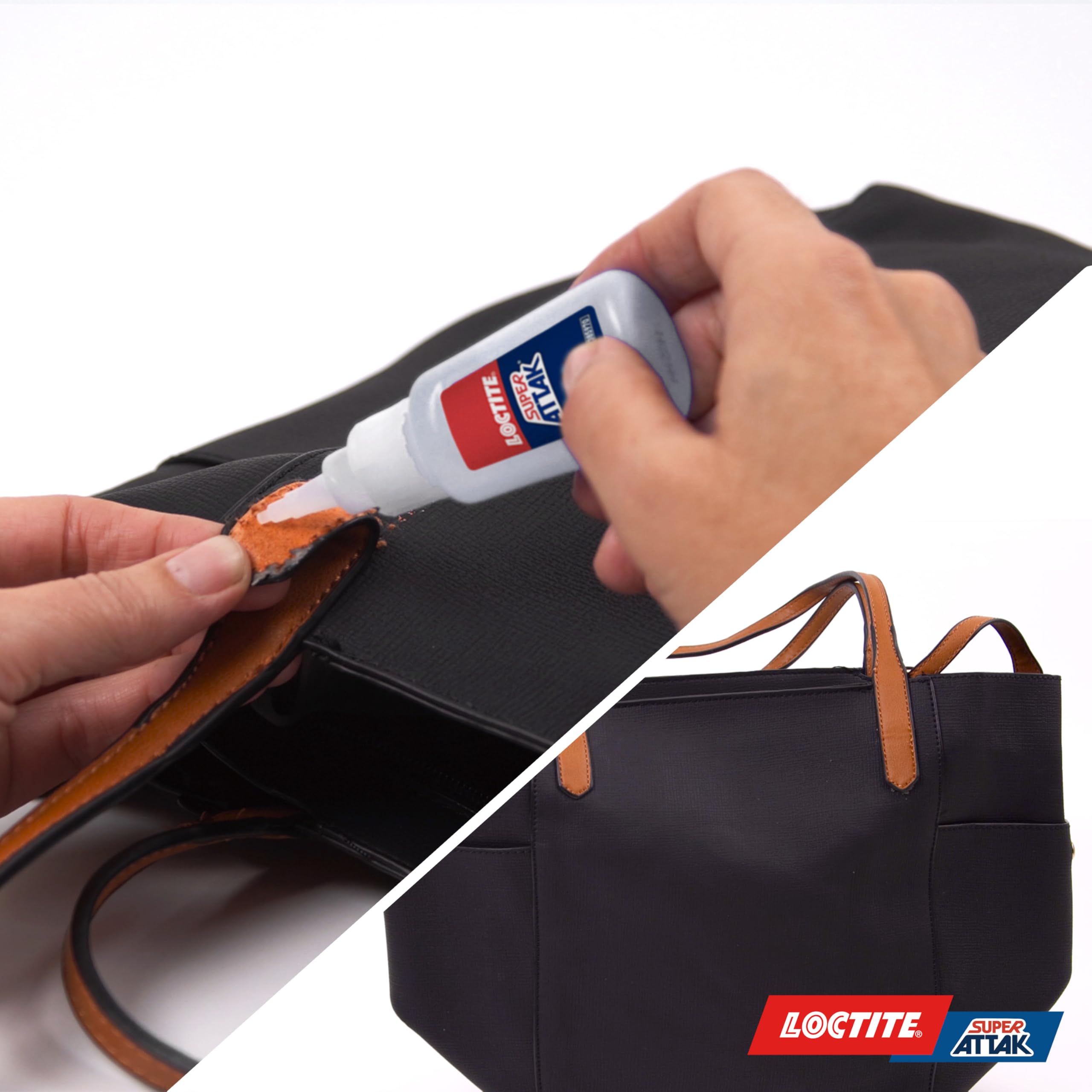 Loctite Super Attak XXL 20g, Colla liquida trasparente per applicazioni precise, Colla attaccatutto forte e resistente, Adesivo per legno, plastica, gomma, metallo, 1x20g