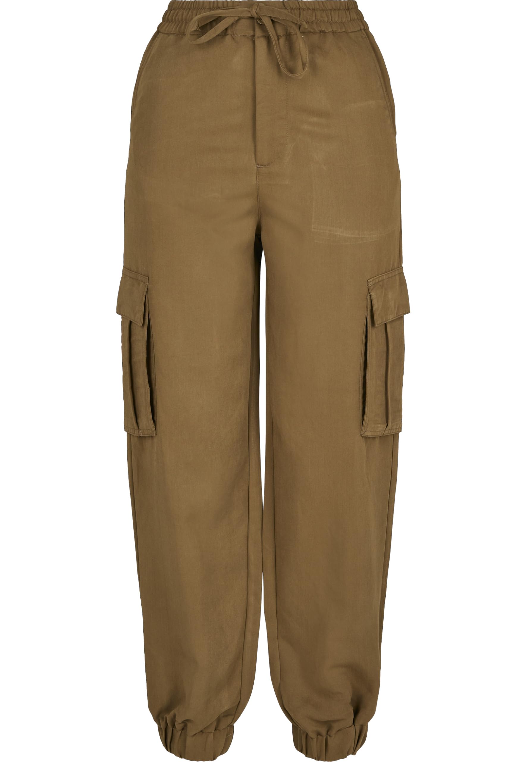 Urban Classics Damen Ladies Viscose Twill Cargo Pants