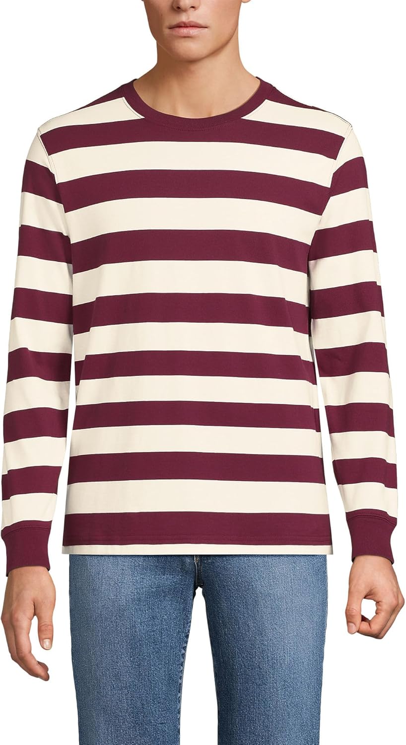 Lands' End Men's Super-T Long Sleeve T-Shirt